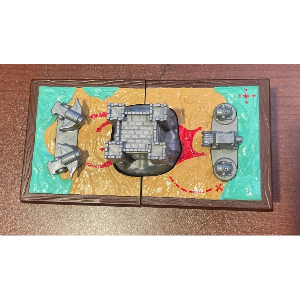 Imaginext Castle Battle Plan Map Table Opens to Reveal Treasure Replacement Part